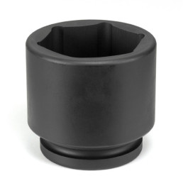 Grey Pneumatic 4074R 1" Drive x 2-5/16" Standard Length Impact Socket, 6 Point