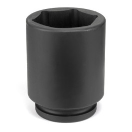 Grey Pneumatic 4112D 1" Drive x 3-1/2" Deep Length Impact Socket, 6 Point