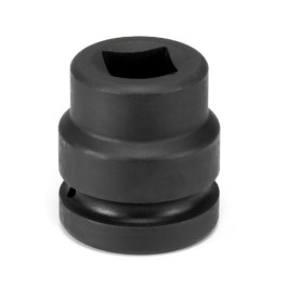 Grey Pneumatic 4313S 1" Drive x 13/16" Square Standard Length Impact Socket, 4 Point