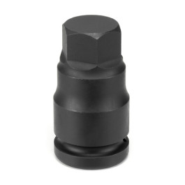 Grey Pneumatic 4933M 1" Drive x 33mm Standard Length Hex Impact Socket, 6 Point