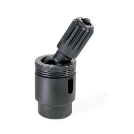 Grey Pneumatic 5006UJ #5 Spline Drive x #5 Spline Output, Universal Joint with Lock Button Retention