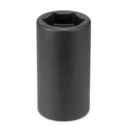 Grey Pneumatic 5223C #5 Spline x 1-1/2" x 13/16" Square Impact Socket, 6-Point
