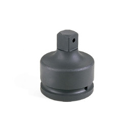 Grey Pneumatic 6009A  1-1/2" Drive Female x 2-1/2" Drive Male, Impact Rated with Pin Hole Retention Adapter