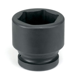 Grey Pneumatic 60155M 1-1/2" Drive x 155mm Standard Length Impact Socket, 6 Point