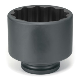 Grey Pneumatic 6294R 1-1/2" Drive x 2-15/16" Standard Length Impact Socket, 12 Point
