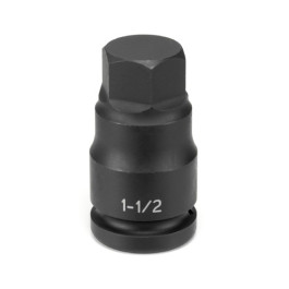 Grey Pneumatic 6936M 1-1/2 in Drive x 36 mm Hex Driver, Standard Length, Impact Rated