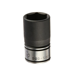 Grey Pneumatic 81016M 3/8" Drive x 16mm Standard Length Duo Impact Socket, 6 Point