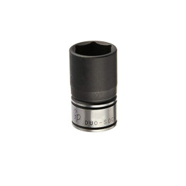 Grey Pneumatic 81020M 3/8" Drive x 20mm Standard Length Duo Impact Socket, 6 Point