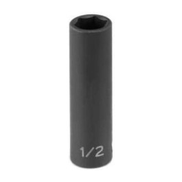 Grey Pneumatic 81028D 3/8" Drive x 7/8" Deep Length Duo Impact Socket, 6 Point