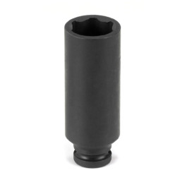 Grey Pneumatic 905MDS 1/4" Surface Drive x 5mm Deep Impact Socket, 6s-Point