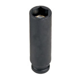 Grey Pneumatic 910DS 1/4" Drive x 5/16" Deep Length Surface Drive Impact Socket, 6s Point
