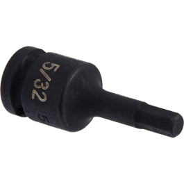 Grey Pneumatic 99056F Hex Driver Socket, 1/4 Inch Drive, 5/32 Inch Hex, 6 Inch Length