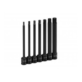 Grey Pneumatic 99066F Hex Driver Socket, 1/4 Inch Drive, 3/16 Inch Hex, 6 Inch Length