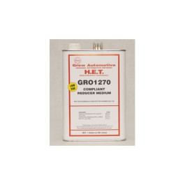 Grow Automotive 1270-1 Zero VOC Medium Urethane Reducer, Medium Dry, H.E.T.