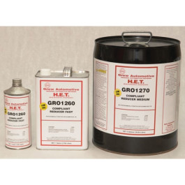 Grow Automotive 1260-5 Fast Dry Compliant Reducer, Zero VOC, 5 Gallon Pail