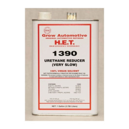 Grow Automotive 1390-1 Urethane Reducer, Very Slow, 1 Gallon Can