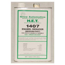 Grow Automotive 1407-1 Medium-Fast Dry Enamel Reducer, 1 Gallon Can