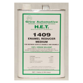 Grow Automotive 1409-1 Medium Dry Enamel Reducer, 1 Gallon Can