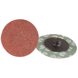 Gemtex 21230205 Mini Resin Fibre Disc, 3", 24 Grit, Aluminum Oxide, Type R, Box of 25