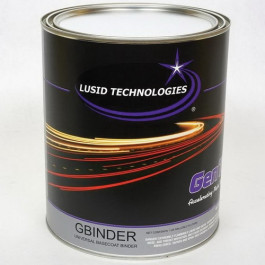 GenTec GBINDERG Universal Basecoat Binder, Cloudy, 1 Gallon Can