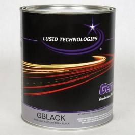 GenTec GBLACK 3.5 VOC Basecoat, Black, 1 Gallon Can