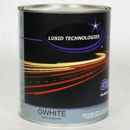 GreenTec GWHITEG 3.5 VOC Basecoat, White, 128.82 g/L VOC, 1 Gallon Can