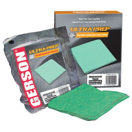 Gerson 20008G Ultra Prep Tack Cloth, Universal Tack, 18" x 18", 10 per Box
