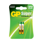 GP 25A Super Alkaline AAAA Battery, 2 Pack