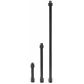 Grey Pneumatic 9703QL 1/4" Drive Standard and Deep Length Impact Locking Extension Set, 3 Pieces