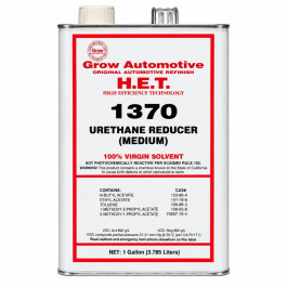 Grow Automotive 1370-1 Urethane Reducer, Medium Dry, 1 Gallon