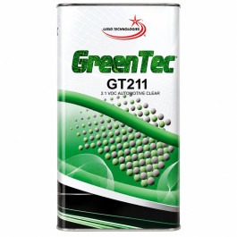 GreenTec GT211 GreenTec 2.1 VOC Automotive Clear, 5 Liter, Gloss, 2:1:1 Mix