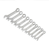 GearWrench 81904 12 Point Stubby Combination Metric Wrench Set, 10 Pieces
