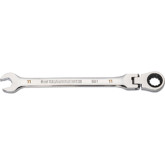 GearWrench 86711 11mm 90-Tooth 12 Point Flex Head Ratcheting Combination Wrench