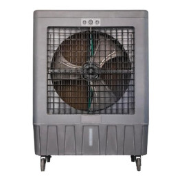 Hessaire MC92V Portable Evaporative Cooler, 11,000 CFM, 32.8 Gallon Tank, Gray