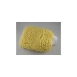Hi-Tech 811 Gold Wash Mitt With Cuff, Lorene-Dynel Synthetic Fibers, 8" x 1