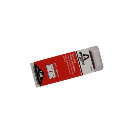 Hi-Tech MB100 No. 9 Metal Razor Blades, Single Edge Carbon Steel, 0.009" Th