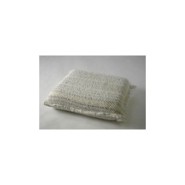 Hi-Tech WP-STR1 Striped Automotive Wax and Polish Applicator Pad, White Cot