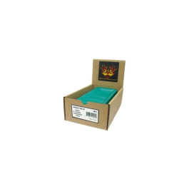 High Teck 1204G Green Plastic Tapered Edge Spreader, 4" Width, Box of 100