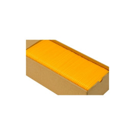High Teck 1205Y Yellow Plastic Tapered Edge Spreader, 5" Width, Box of 100