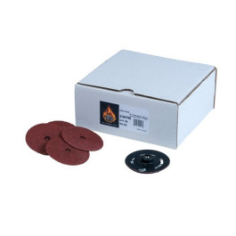 High Teck 336TK Trim-Kut R-Style Disc, 3 Inch, 36 Grit, Aluminum Oxide, Pol