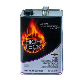 High Teck 7000-1 Multi-Purpose Urethane Clearcoat, 1 Gallon, Clear, 4:1 Mix