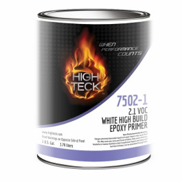 High Teck 7502-1 2.1 VOC White High Build Epoxy Primer, 1 Gallon, 1:1 Mixin