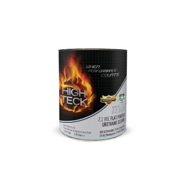 High Teck 77140-1 2.1 VOC Flat Finish Clear, 1 Gallon, 6:1 Mixing