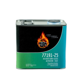 High Teck 77191-25 2.1 VOC Euro Glass Clear Activator, Fast, 2.5 Liter