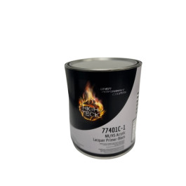 High Teck 77401C-1 NR/SCAQMD High Solids Acrylic Lacquer Primer, Black, 1 G
