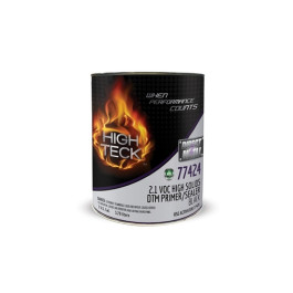 High Teck 77424-1 2.1 VOC High Solids DTM Primer/Sealer, Black, 1 Gallon, 4