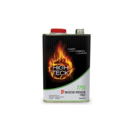 High Teck 7750-1 Fast D Basecoat Reducer, Liquid, 1 Gallon