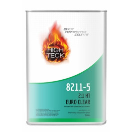 High Teck 8211-5 HT Euro Clear, Clear Liquid, 5 Liter, 5.0 VOC, 2:1 Mixing