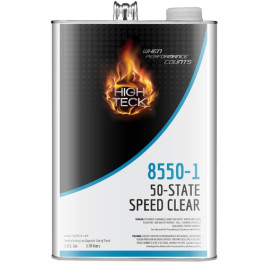 High Teck 8550-1 Speed Clear Clearcoat, 50 State Compliant, 1 Gallon