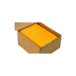 High Teck DS46Y Yellow Plastic Body Filler Spreader, 6", Tapered Edge, Box